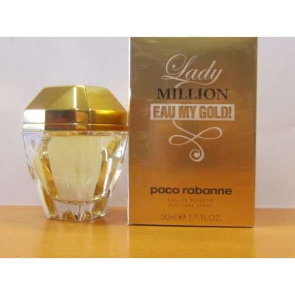 PACO LADY MILLION EAU MY GOLD EDT SPRAY 50ML - Image 2