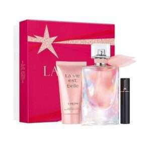 LANCOME LA VIE SOLEIL SET: EDP 50ML + BL 50ML + MASCARA MINI 2ML