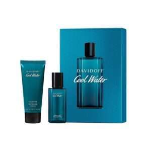 DAVIDOFF COOL WATER MEN SET: EDT SPRAY 40ML + SHOWER GEL 75ML